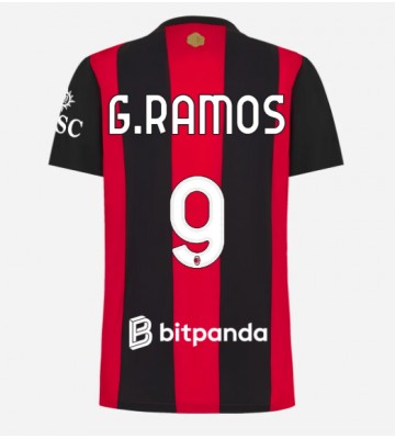 AC Milan Goncalo Ramos #9 Hjemmebanetrøje Dame 2026-27 Kortærmet AC Milan Goncalo Ramos #9 Hjemmebanetrøje Dame 2026-27 Kortærmet